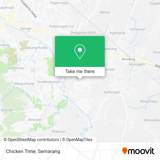Chicken Time map