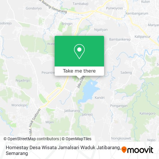 Homestay Desa Wisata Jamalsari Waduk Jatibarang map