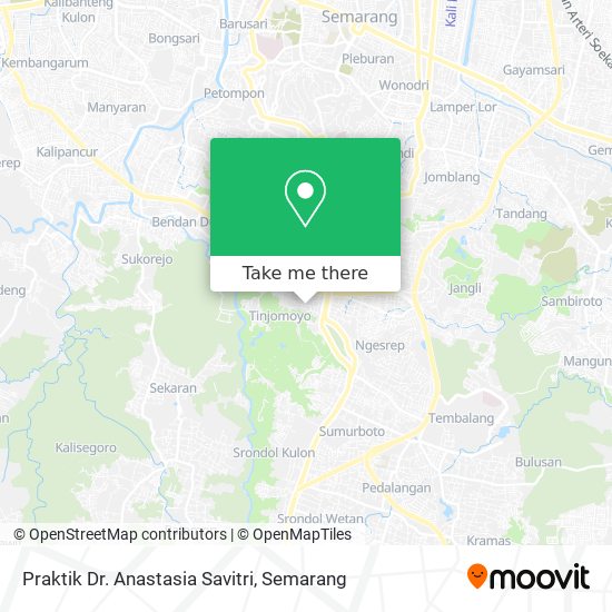 Praktik Dr. Anastasia Savitri map