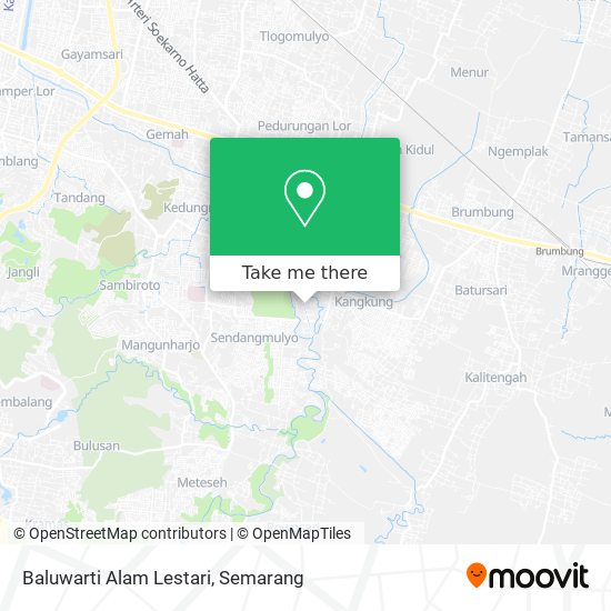 Baluwarti Alam Lestari map