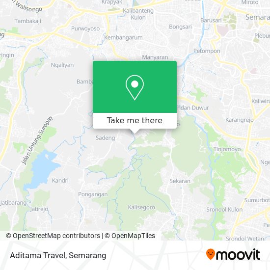 Aditama Travel map