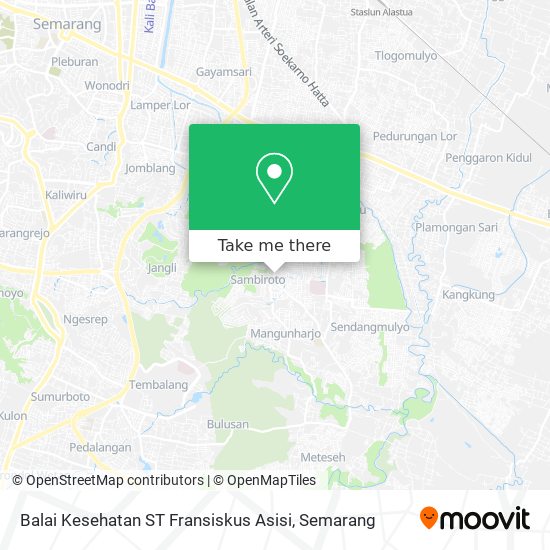 Balai Kesehatan ST Fransiskus Asisi map