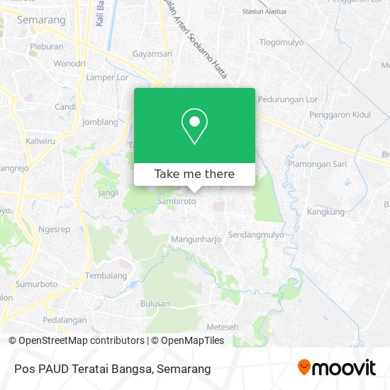 Pos PAUD Teratai Bangsa map