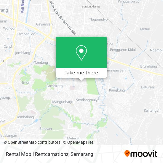 Rental Mobil Rentcarnationz map