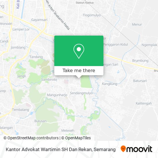 Kantor Advokat Wartimin SH Dan Rekan map