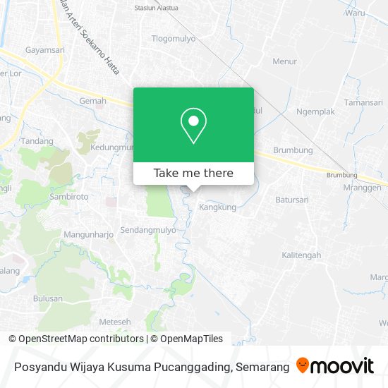 Posyandu Wijaya Kusuma Pucanggading map