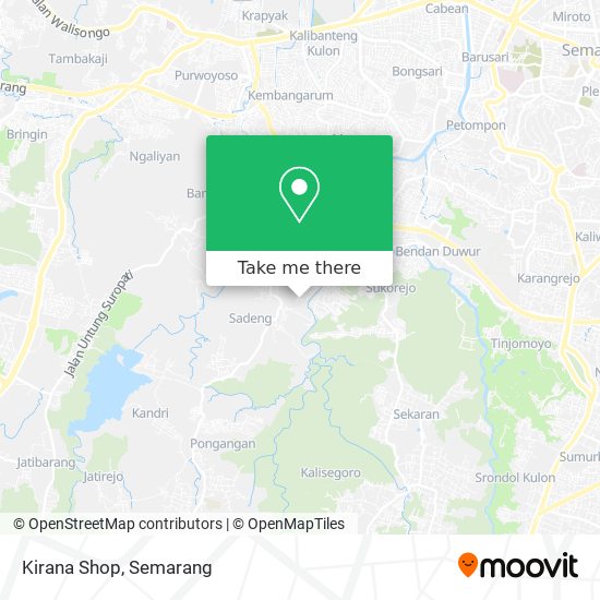 Kirana Shop map