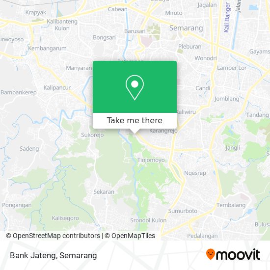 Bank Jateng map