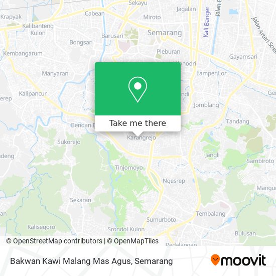 Bakwan Kawi Malang Mas Agus map