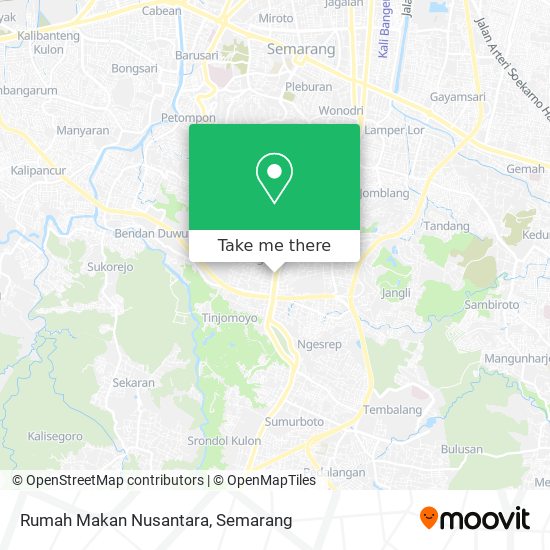 Rumah Makan Nusantara map