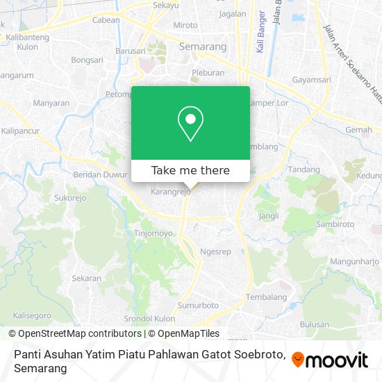 Panti Asuhan Yatim Piatu Pahlawan Gatot Soebroto map