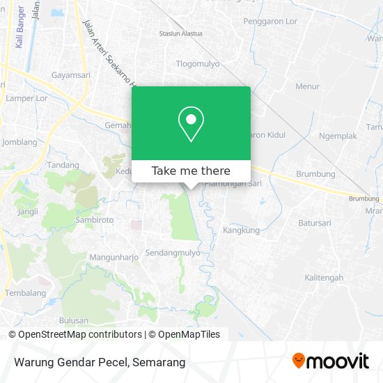 Warung Gendar Pecel map