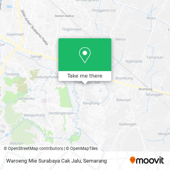 Waroeng Mie Surabaya Cak Jalu map