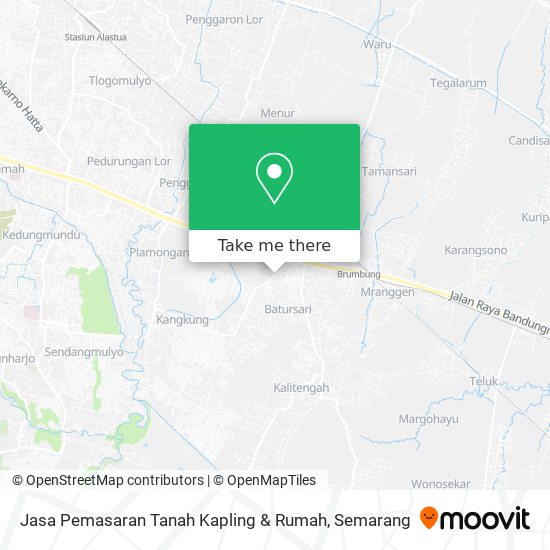 Jasa Pemasaran Tanah Kapling & Rumah map