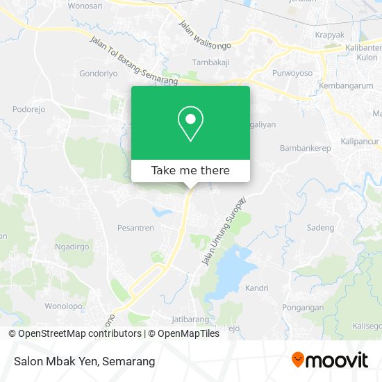 Salon Mbak Yen map