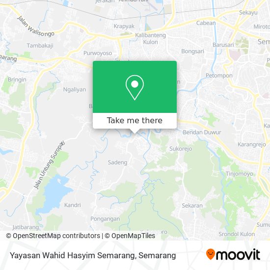 Yayasan Wahid Hasyim Semarang map