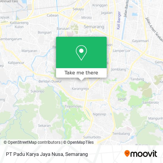 PT Padu Karya Jaya Nusa map