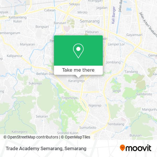 Trade Academy Semarang map