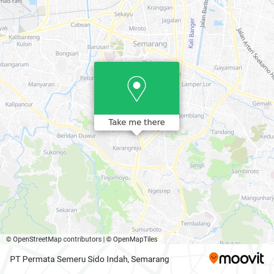 PT Permata Semeru Sido Indah map