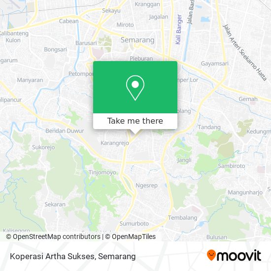 Koperasi Artha Sukses map