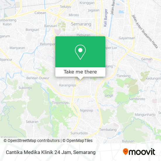 Cantika Medika Klinik 24 Jam map
