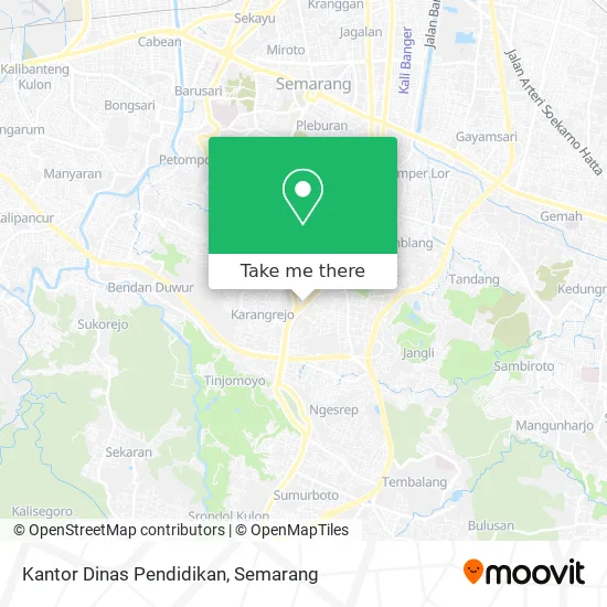 Kantor Dinas Pendidikan map
