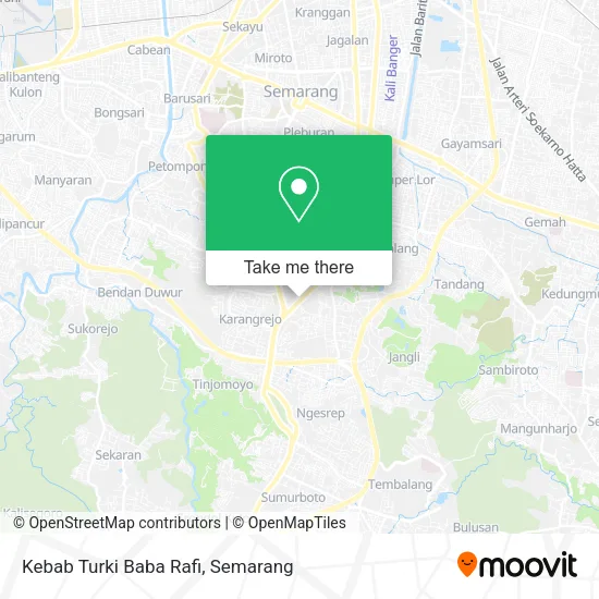 Kebab Turki Baba Rafi map