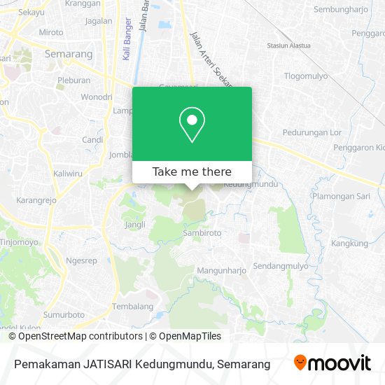 Pemakaman JATISARI Kedungmundu map