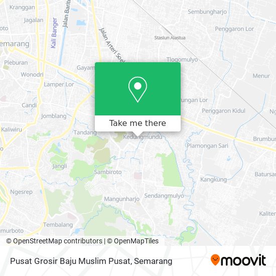 Pusat Grosir Baju Muslim Pusat map
