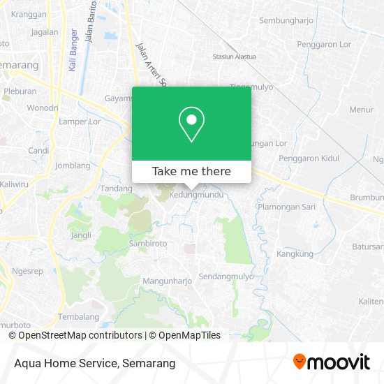 Aqua Home Service map