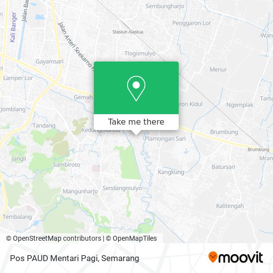 Pos PAUD Mentari Pagi map