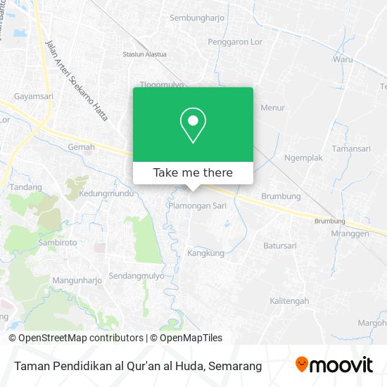 Taman Pendidikan al Qur'an al Huda map