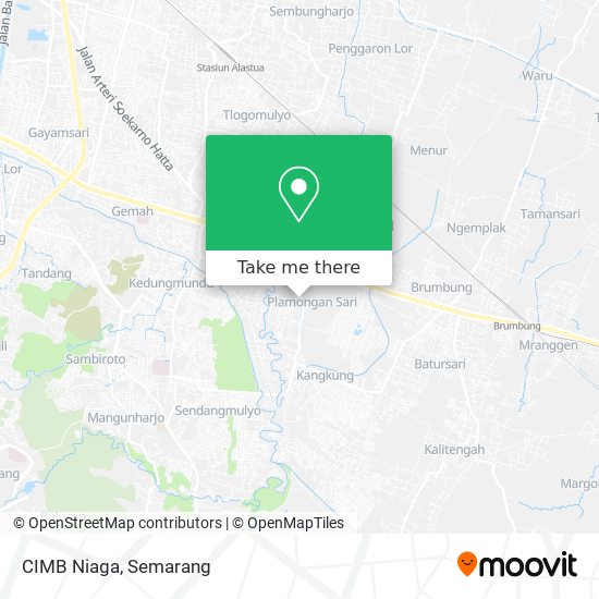 CIMB Niaga map