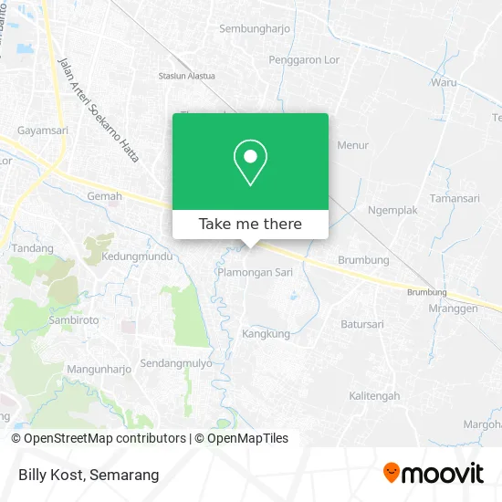 Billy Kost map