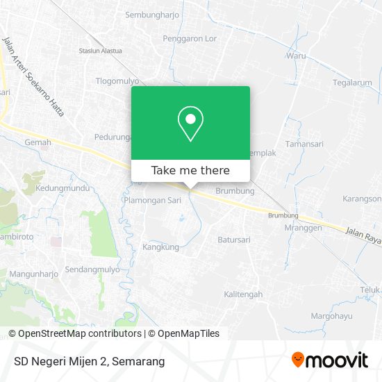 SD Negeri Mijen 2 map