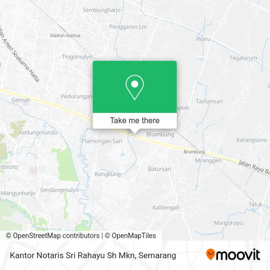 Kantor Notaris Sri Rahayu Sh Mkn map
