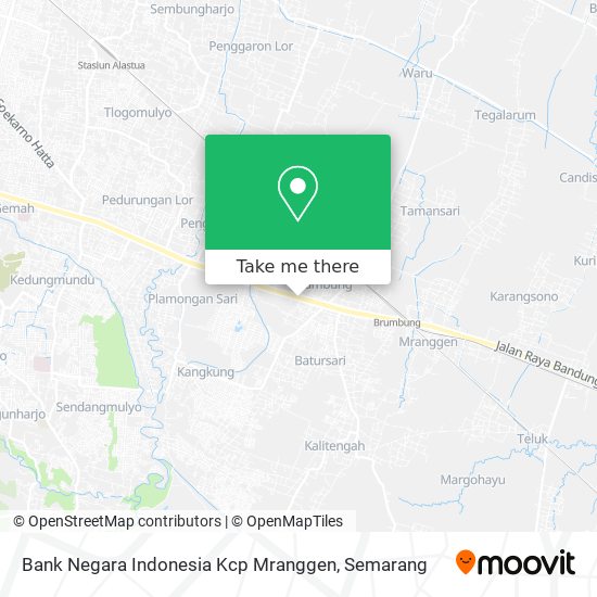 Bank Negara Indonesia Kcp Mranggen map