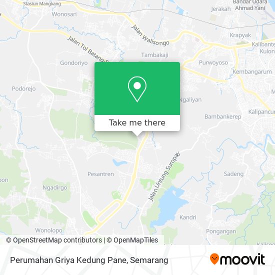 Perumahan Griya Kedung Pane map