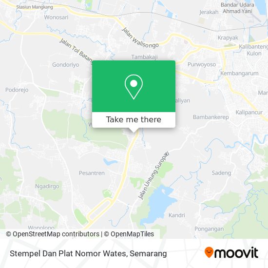 Stempel Dan Plat Nomor Wates map