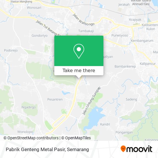 Pabrik Genteng Metal Pasir map