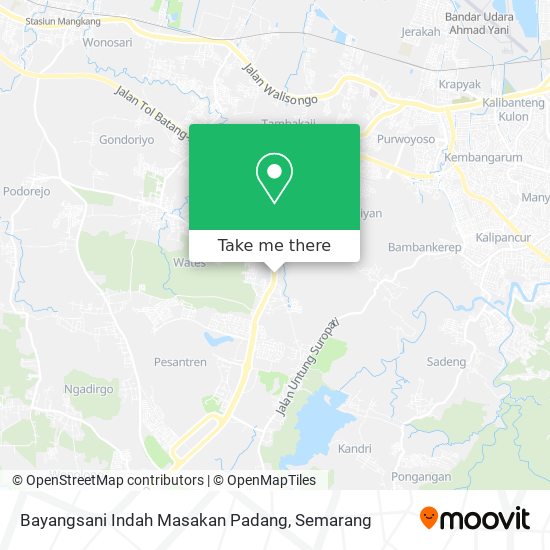 Bayangsani Indah Masakan Padang map