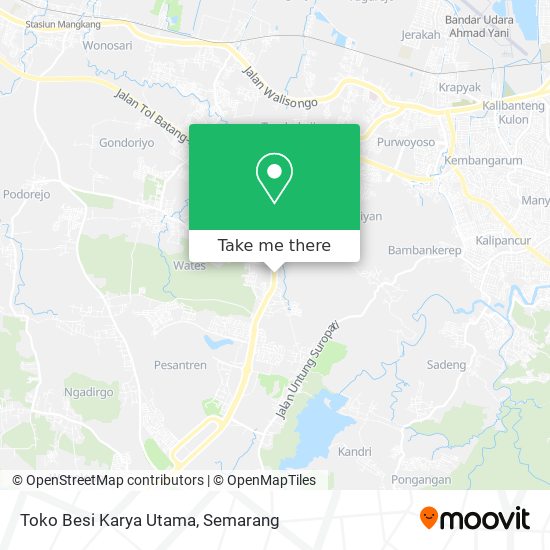 Toko Besi Karya Utama map