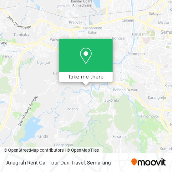 Anugrah Rent Car Tour Dan Travel map