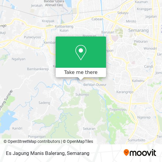 Es Jagung Manis Balerang map