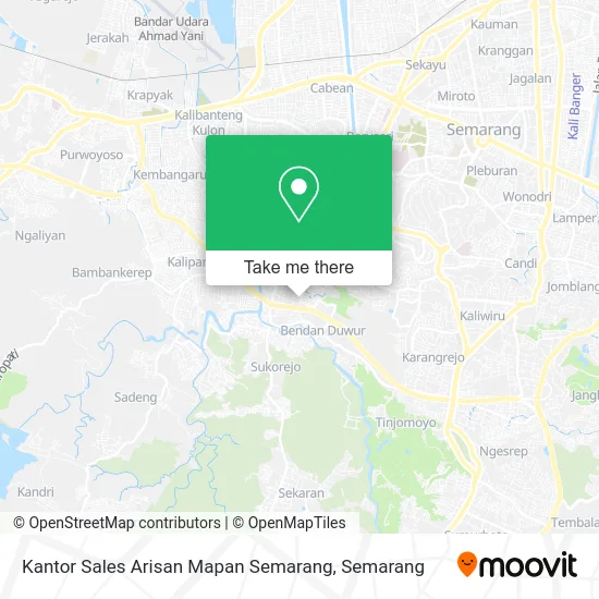 Kantor Sales Arisan Mapan Semarang map