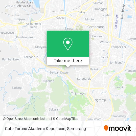 Cafe Taruna Akademi Kepolisian map