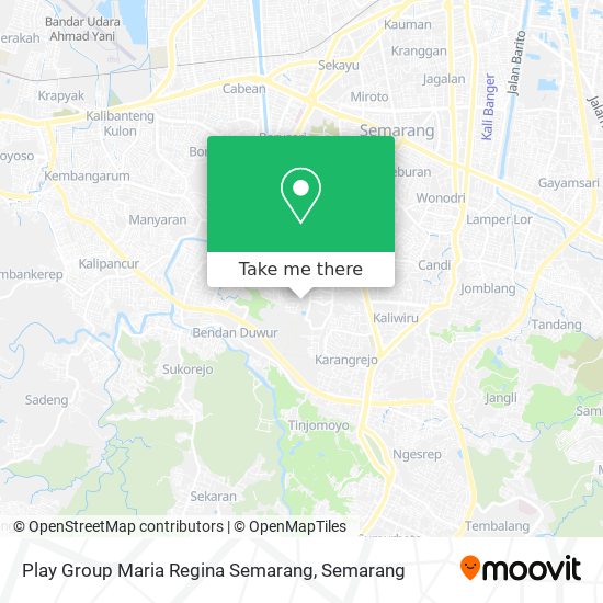 Play Group Maria Regina Semarang map