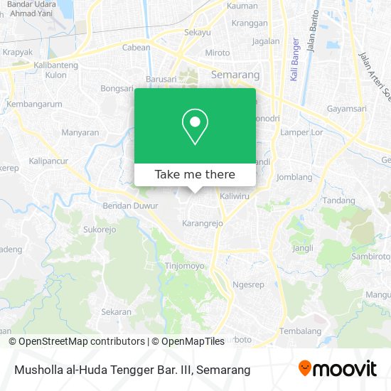 Musholla al-Huda Tengger Bar. III map