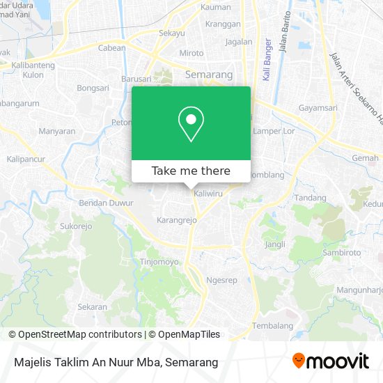 Majelis Taklim An Nuur Mba map