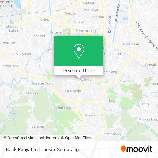 Bank Ranyat Indonesia map
